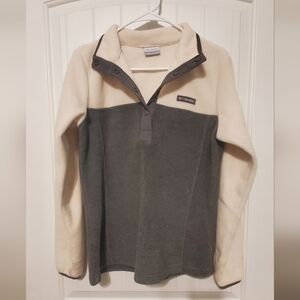 Columbia Women's Sweater in Gray and Cream